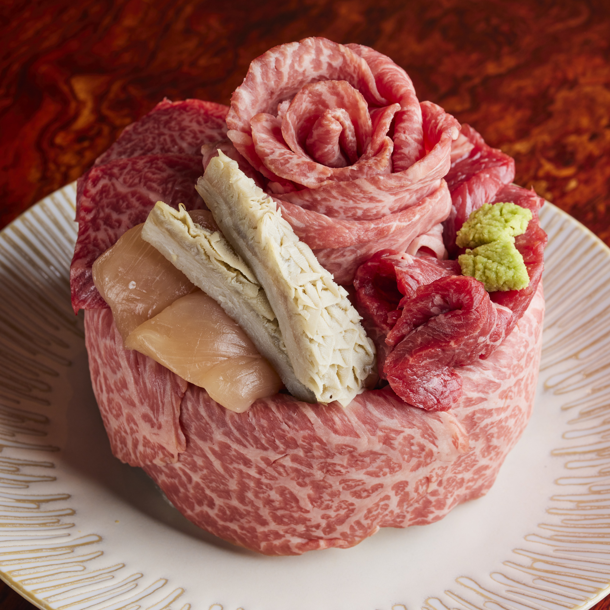 ニクアザブ 名物 肉ケーキ